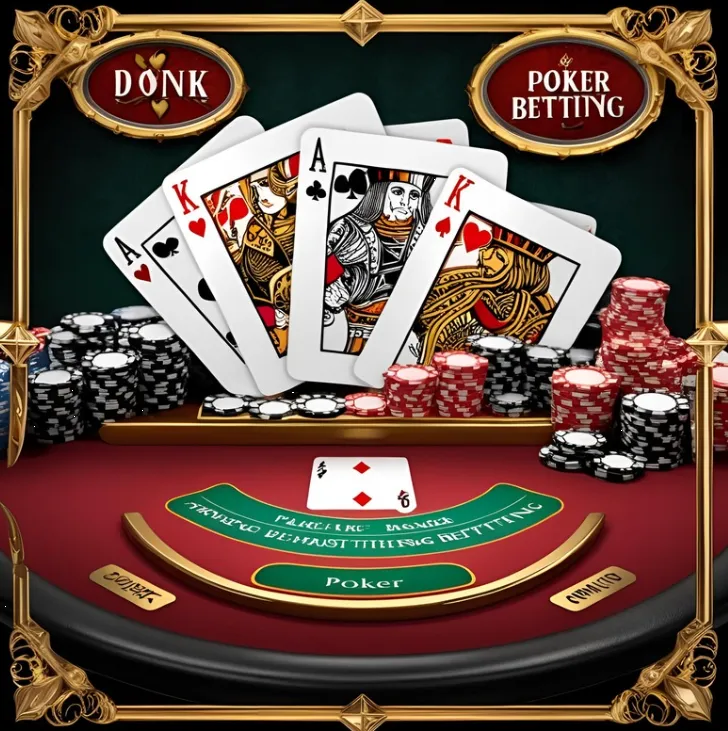 Poker Donk Betting: When and Why to Lead into the Aggressor